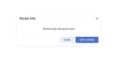 MDB 5 - Bootstrap 5 & Material Design Modal Component